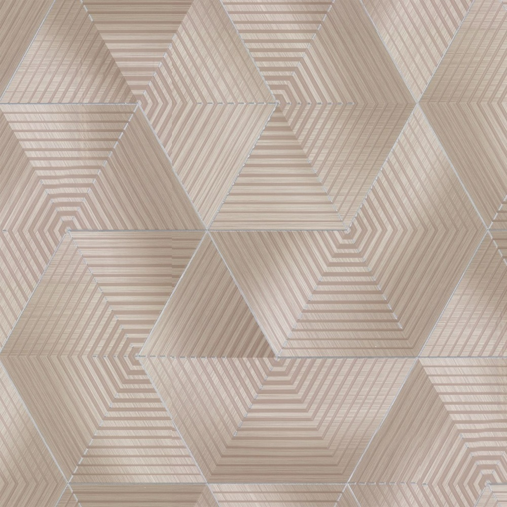 Обои виниловые HC72259-82 PALITRA HOME Wood Line, геометрия и абстракция 1,06 х 10,05 м