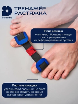 Вальгусный корректор большого пальца (комплект)