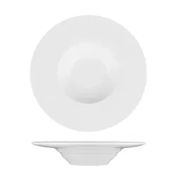 Тарелка глубокая 250 мл d 24 см h5 см для пасты белая фарфор P.L. Proff Cuisine [3]
