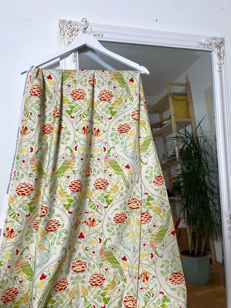 Seasons by may светло-бежевый, отрез 95 см 100% хлопок, Handmade Fabrics 4
