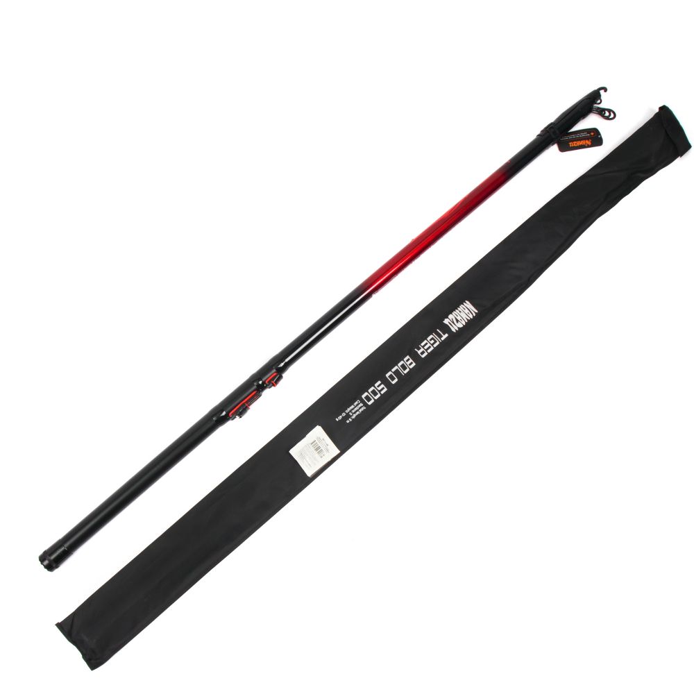 Удилище телескопическое стеклопластиковое с/к NAMAZU TIGER Bolo, 5 м, тест 10-40 гр./25/