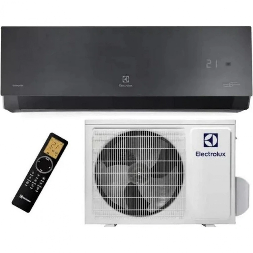 Сплит-система инверторного типа Electrolux Enterprise Super DC EACS/I-24HEN-BLACK/N8_24Y комплект