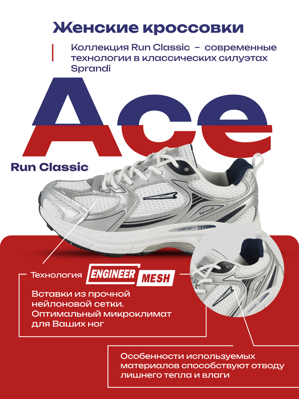 Кроссовки беговые SPRANDI Ace