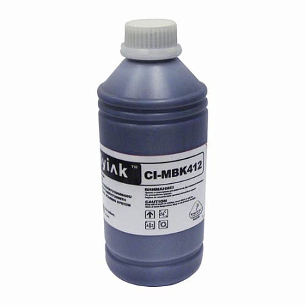 Чернила MyInk CI-MBK412 для CANON iPF5000/iPF9000/iPF8400/iPF9400 (1л, Pigment) matte black
