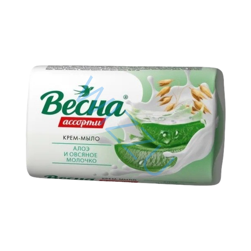 МТ 'ВЕСНА Ассорти Алоэ и овсяное молочко, 90г