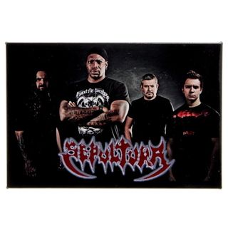 Магнит Sepultura ( в ассортименте ) (026)