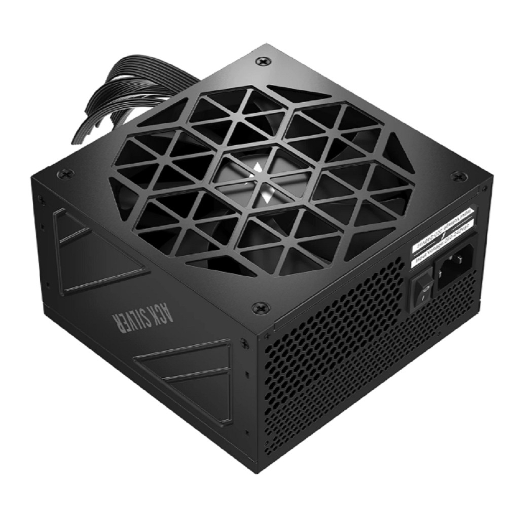 Блок питания 1STPLAYER Блок питания ACK SILVER 750W Black / ATX 3.1, APFC, 80 PLUS Silver, Double Forward, DC-DC, full Teapo caps, 140mm fan, non-modular / HA-750BA7-BK