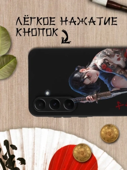 Чехол на Samsung A55 с принтом