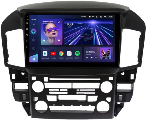 Магнитола для Lexus RX300 U10, Toyota Harrier 1 1997-2003 (взамен монохрома) - Teyes CC3L на Android 10, CarPlay, 4G SIM-слот