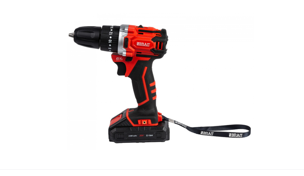 Аккумуляторная дрель BRAIT BCD20SSBL