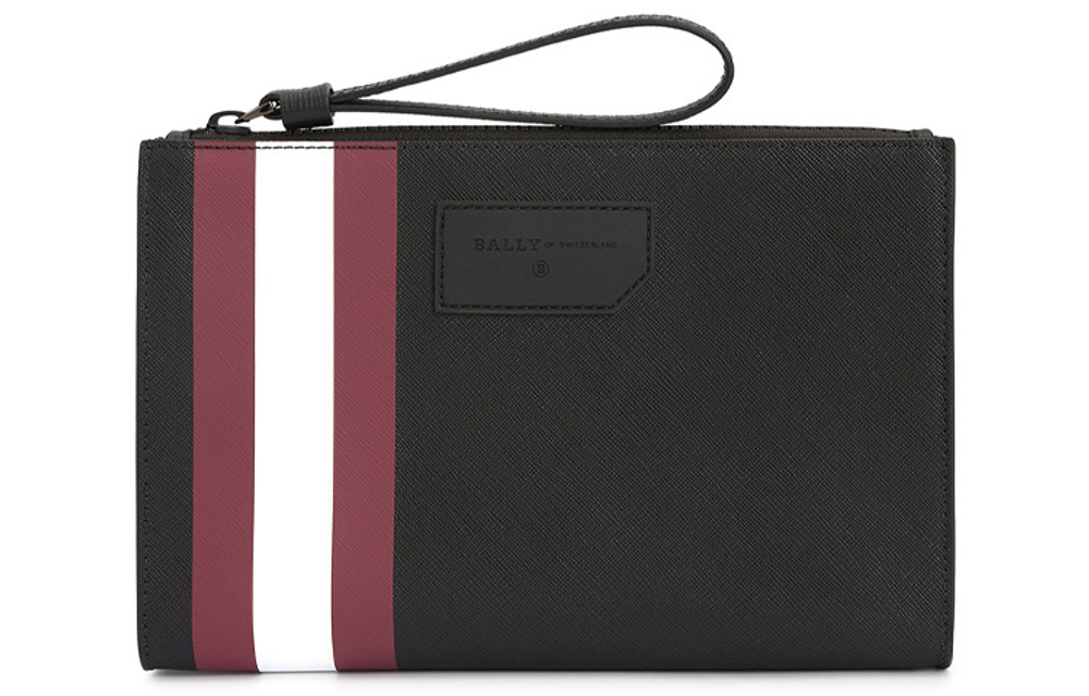 BALLY Artificial Leather Clutch Regular Men"s Black