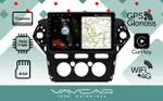 Магнитола для Ford Mondeo 4 2010-2014 - Vaycar VA17-1231 на Android 13, Быстрая, 4G SIM-слот