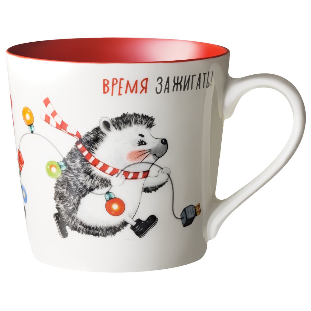 КРУЖКА LEFARD "ВРЕМЯ ЗАЖИГАТЬ " 430МЛ