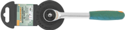 R6602 Рукоятка трещоточная ротационная со сквозным приводом 1/4"DR, 60 зубцов, 180 мм