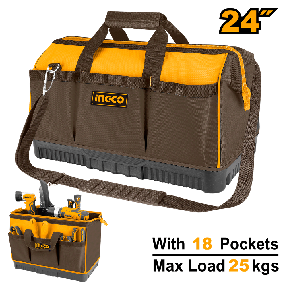 Сумка для инструментов INGCO HTBG09 INDUSTRIAL 60 см Сумка для инструментов INGCO HTBG09 INDUSTRIAL 60 см