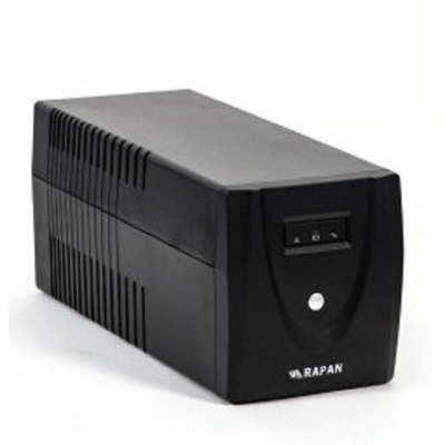 ИБП Бастион RAPAN-UPS 1000 {Line-interactive, 1000ВА/600Вт, 2х C13 и 2х EURO, АКБ 2x 7Ач} (737)