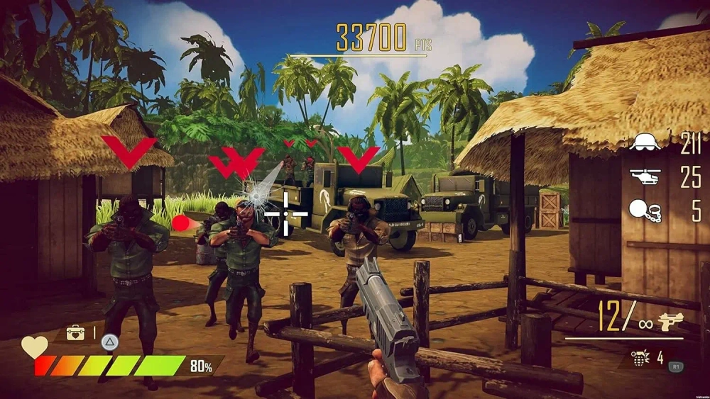 Operation Wolf Returns: First Mission. Rescue Edition (гарнитура PS VR 2 по желанию) (диск для PS5, полностью на английском языке)