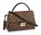Сумка Louis Vuitton Croisette канва Damier Azur коричневый