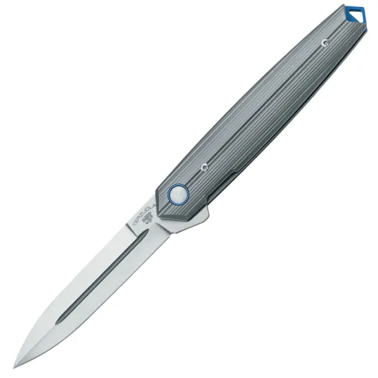 Нож Fox FX-ATC-OG02TI Pacifico - рукоять Black G10, сталь - CPM-Magnacut