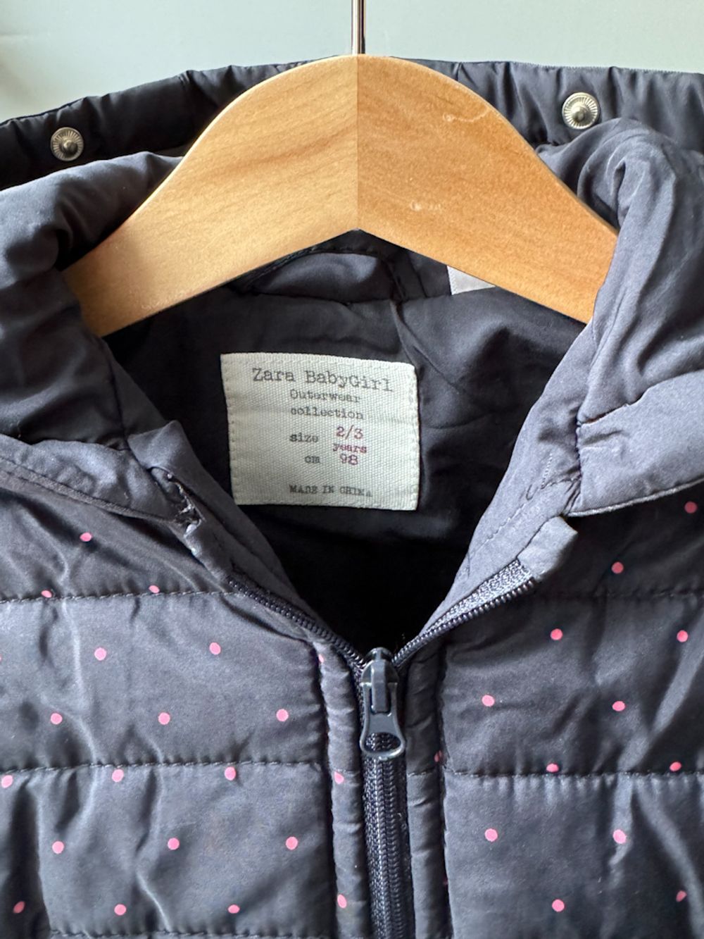 Куртка Zara со съемным подкладом, 98