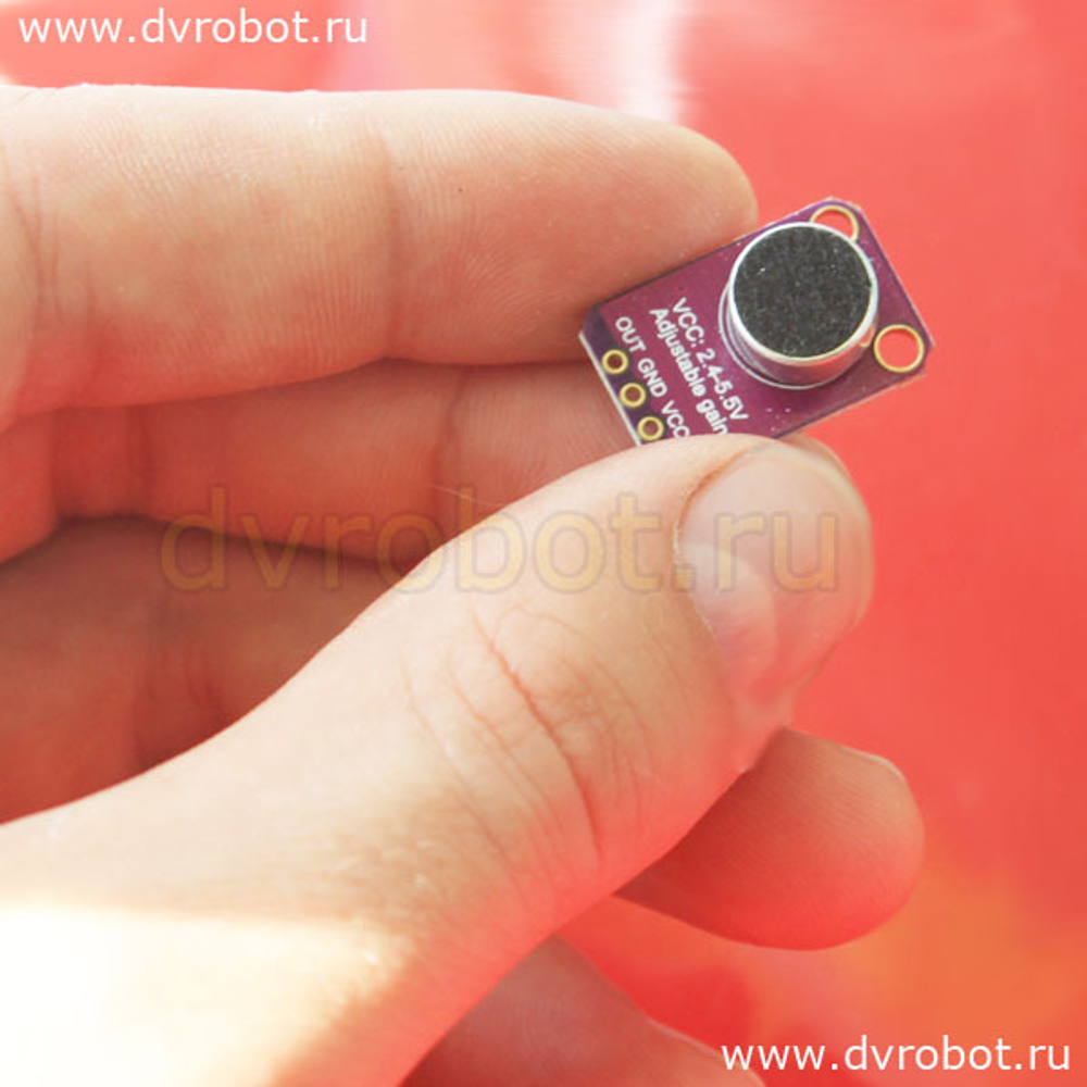 Микрофонный усилитель MAX4466