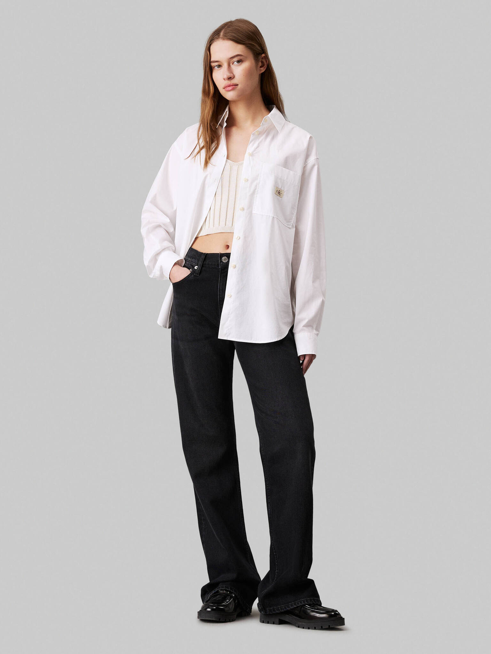 Джинсы CALVIN KLEIN JEANS - черный(J20J224024)