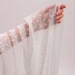 Сетка бельевая эластичная 55 г/м², шир.150 см / 20 метров, Сердечки, цв.01 белый /OLG015.01/20/