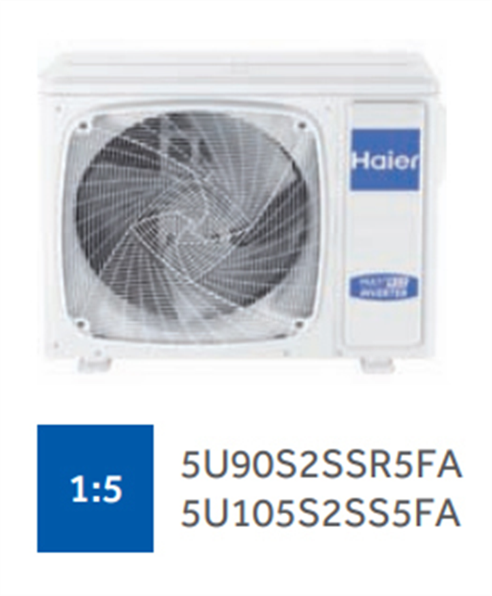Внешний блок мульти-сплит системы Haier 5U90S2SS5FA