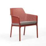 Комплект пластиковой мебели Nardi Net Relax, коралловый