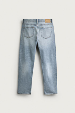 ZARA ДЖИНСЫ REGULAR FIT, СИНИЙ