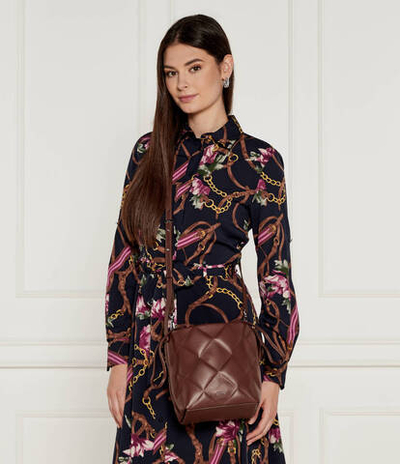 Сумка через плечо + поясная сумка DIAMOND QUILT Calvin Klein - коричневый(K60K612908)