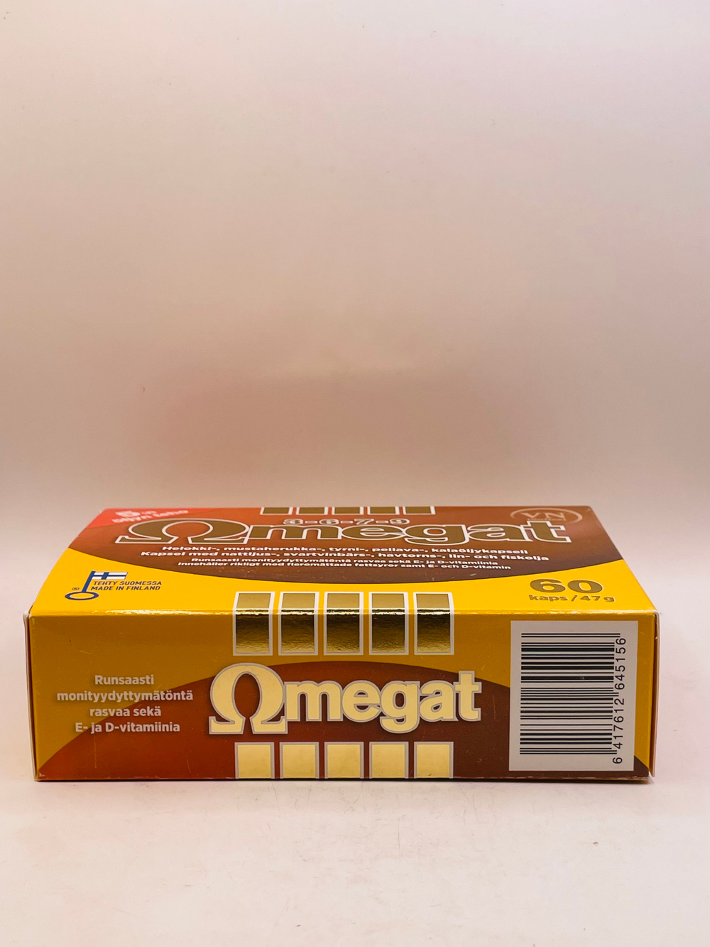 Омега 3-6-7-9 жирные кислоты Via Naturale Omegat 3-6-7-9, 60 Капсул (из Финляндии)