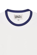 ФУТБОЛКА СЛИМ В РУБЧИК С КОНТРАСТНЫМИ ДЕТАЛЯМИ — ZARA