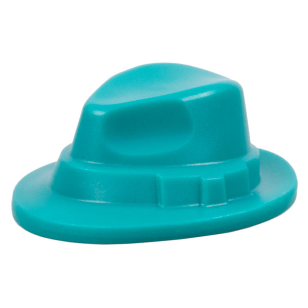 Шляпа-федора для минифигурки 5188 Dark Turquoise