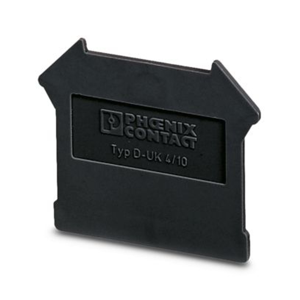 D-UK 4/10 BK - Концевая крышка 3073911
