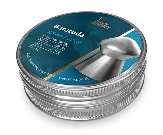 Пули H&N Baracuda 5,5 мм, 1,37 г (200 штук)