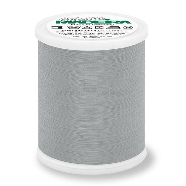 Нитки вышивальные хлопок Madeira Cotona №50, 1000 м, цв. 569, 9350, 5 катушек
