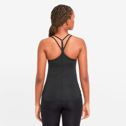 Женская теннисная майка Nike Dri-Fit One Elstka Tank Top Women - Black, White