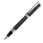 Перьевая ручка Aurora TU Resin Black CT, перо - F, в подарочной коробке