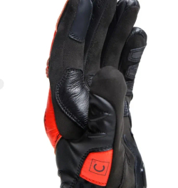 Мотоперчатки Dainese "Carbon 4", кожаные, защита на костяшках и ладонях