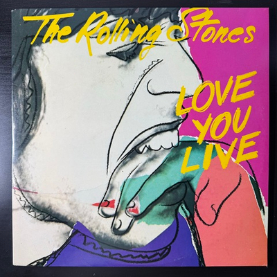 The Rolling Stones ‎– Love You Live 2LP (Швеция 1977г.)