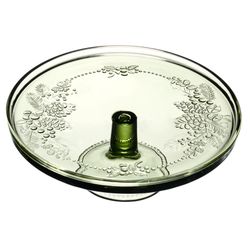 БЛЮДО СЕРВИРОВОЧНОЕ "CELEBRATION" GREEN НА НОЖКЕ, 21*8 СМ
