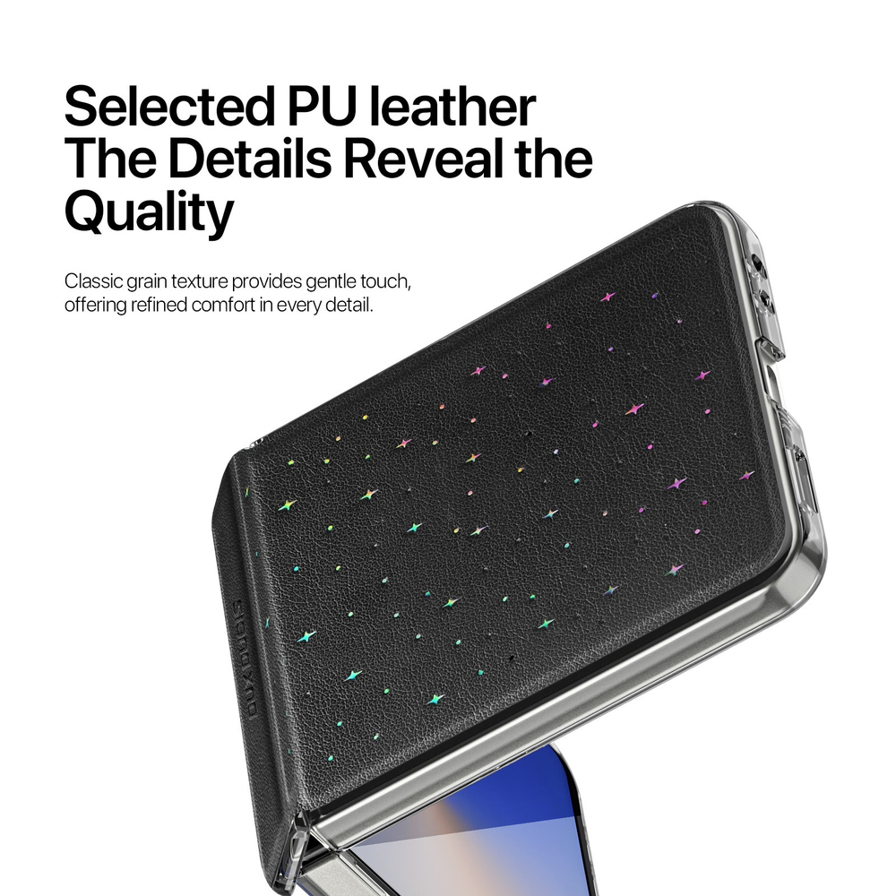 Чехол из искусственной кожи от Dux Ducis для Samsung Galaxy Flip 7, серия Stex Series Case