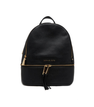 Кожаный рюкзак Rhea Michael Kors - черный(30S5GEZB1L)