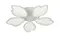 Люстра потолочная светодиодная Rilon 3500/5 WHITE, 120 Вт, белая
