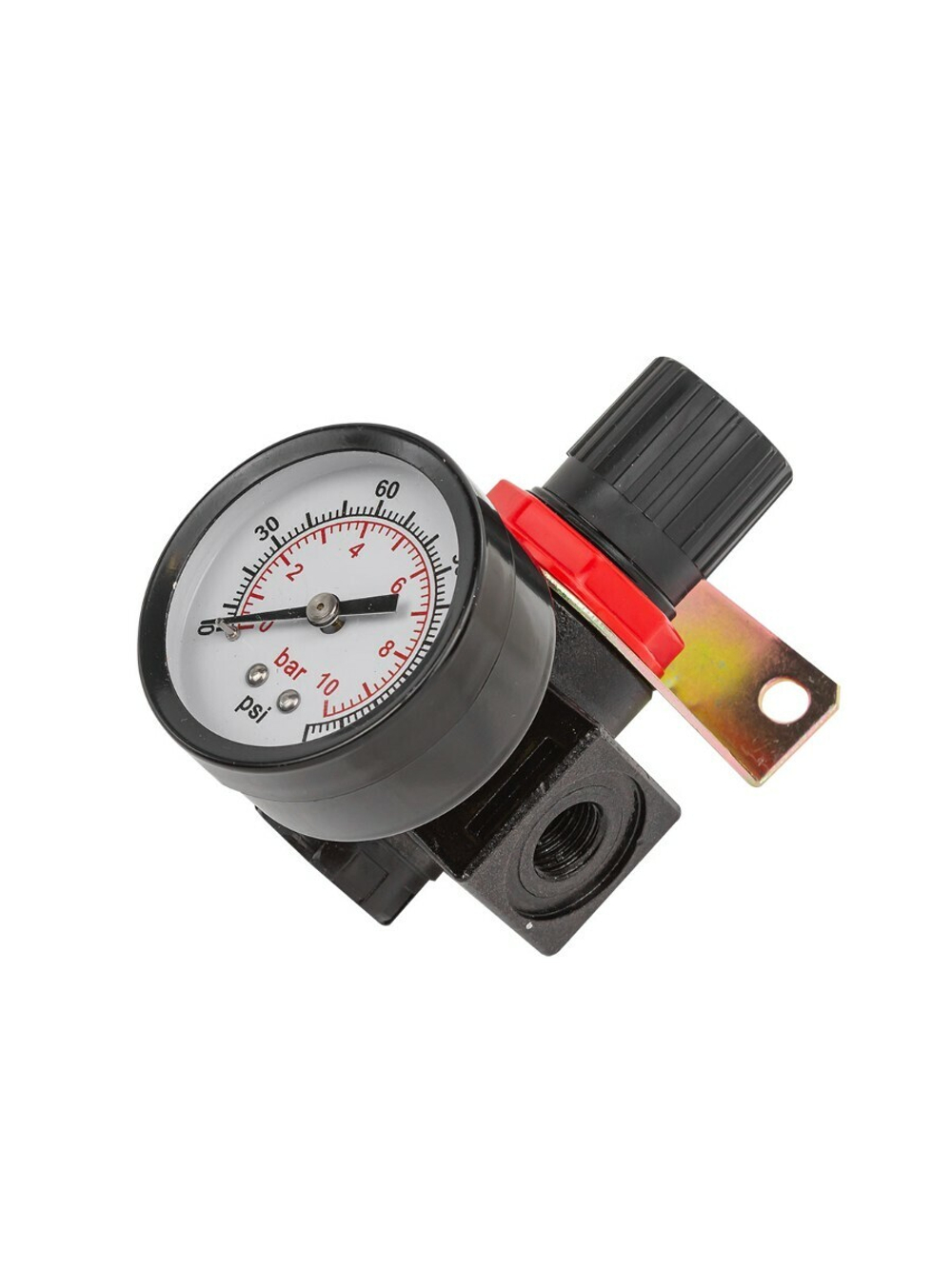 Регулятор давления воздуха 1/4''(F)x1/4''(F)(0-10bar,раб. температура 5°-60°) FORCEKRAFT FK-BR2000