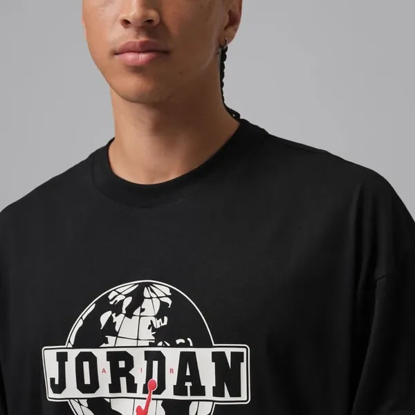 Футболка мужская NIKE M J GLOBE GFX OVSZ SS CREW