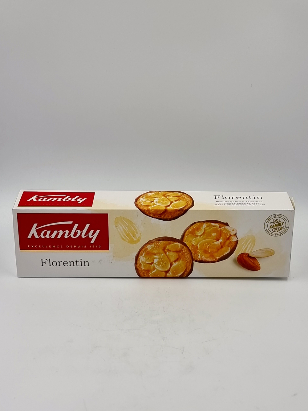Печенье FLORENTIN KAMBLY карамелизованый миндаль в шоколаде 100 г (Германия)