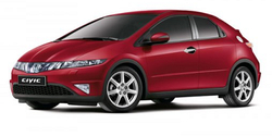Автоковрики для HONDA CIVIC 8, хэтчбэк, 5D (2005-2011)