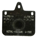 Комплект тормозных колодок CRG VEN04/VEN06 детских (и передних KZ) 2шт.